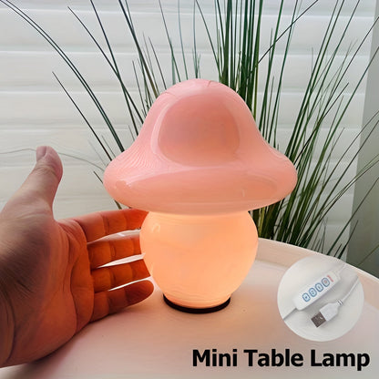 MushroomDream Lampe – Verzaubernde Glasbeleuchtung mit Pilzmuster