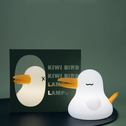 Cartoon Kiwi Vogel Silikon Wiederaufladbare Timer Dimmbar LED Dekorative Tischlampe