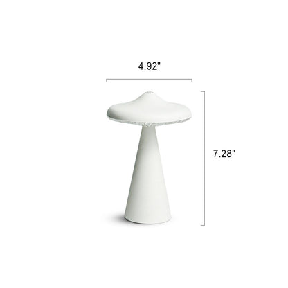 Moderne kreative Pilz UFO LED Ambientelampe Tischlampe