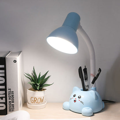 Moderne Cartoon Katze Schüler Augenpflege LED Tischlampe