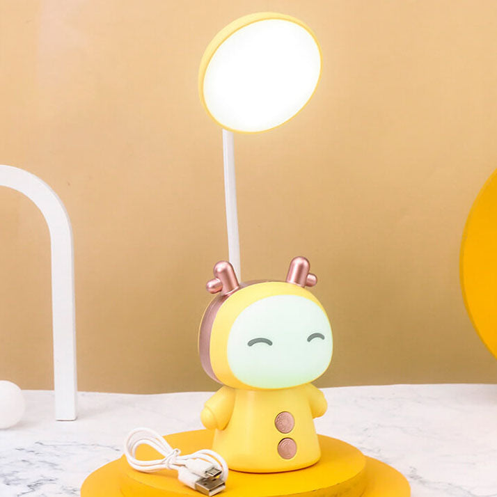 Cartoon Doll ABS Bunte Augenpflege LED Kinder Schreibtischlampe