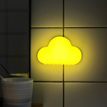 Moderne Creative Cloud Plastik USB wiederaufladbare soundgesteuerte LED Nachtlicht