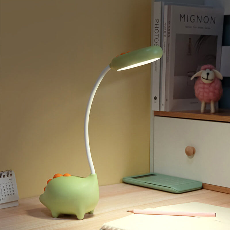 Cartoon Dinosaur Augenpflege Wiederaufladbare LED Schreibtischlampe