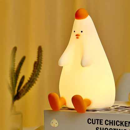 Creative Chick Silikon Pat USB Nachtlicht LED Tischlampe