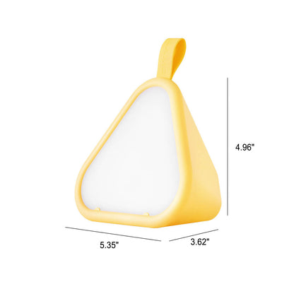 Kreative Dreieck Sieben Farben Atmosphärische LED Nachtlicht Tischlampe