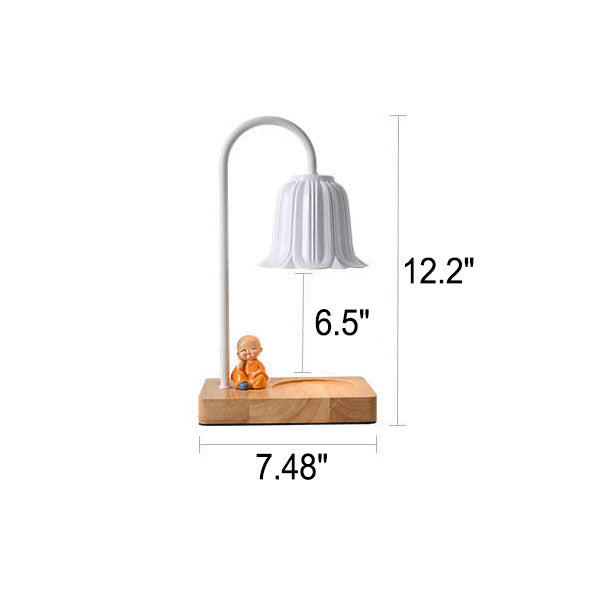 Europäische Log Hardware Timing 1-Licht Schmelzkerze Tischlampe