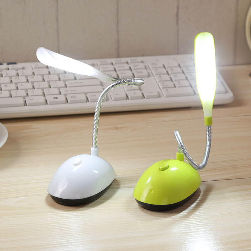 Kreative Mini Macaron Plastik LED Faltbare Augenpflege Batterietischlampe