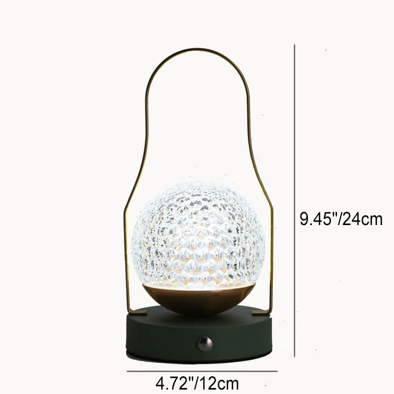 Moderne Minimalistische Eisen Kugel LED Tischlampe