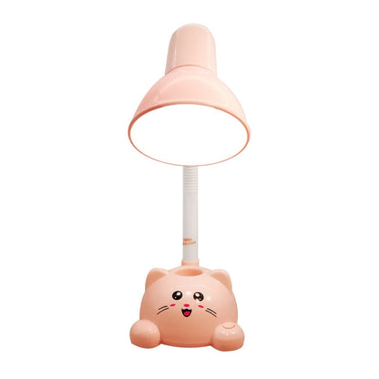 Moderne Cartoon Katze Schüler Augenpflege LED Tischlampe