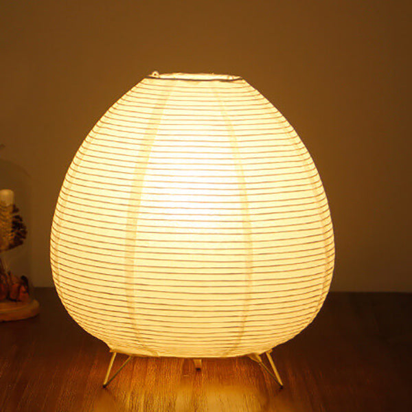 Nordic Minimalist Xuan Papierlaterne 1-Licht Tischlampe