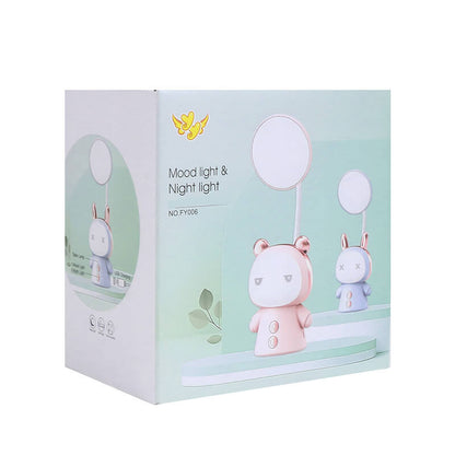 Cartoon Doll ABS Bunte Augenpflege LED Kinder Schreibtischlampe