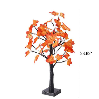 Halloween Baum Licht Kürbis Fledermäuse Simulation Baum Licht USB Batterie Dekoration Tischlampe