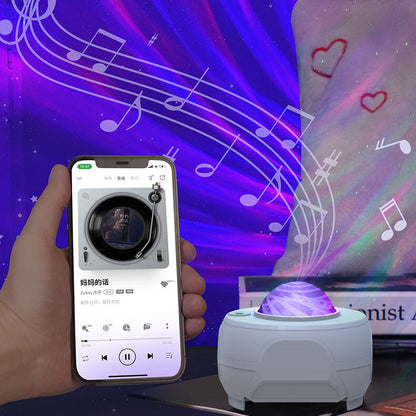 Kreative Galaxie Projektionslicht LED Atmosphäre Bluetooth Musik Projektionslicht