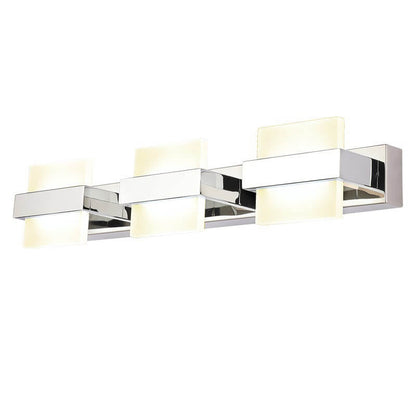 Moderne Acryl Quadrat Kombination Design LED Spiegel Frontlicht Wand Sconce Lampe