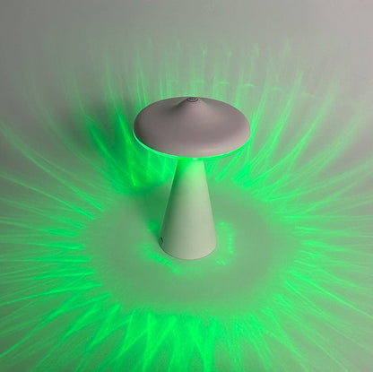 Moderne kreative UFO USB wiederaufladbare LED Nachttischlampe