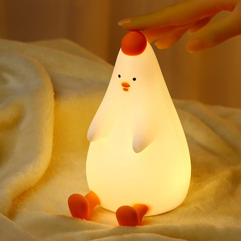 Creative Chick Silikon Pat USB Nachtlicht LED Tischlampe