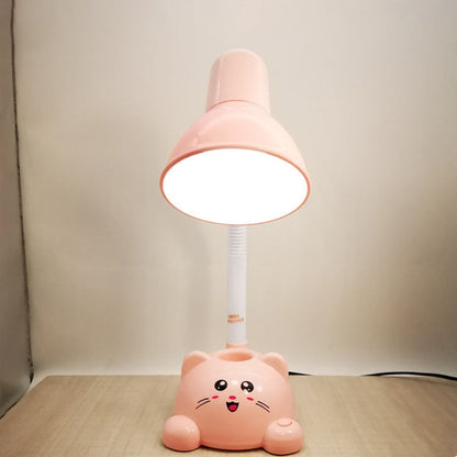 Moderne Cartoon Katze Schüler Augenpflege LED Tischlampe