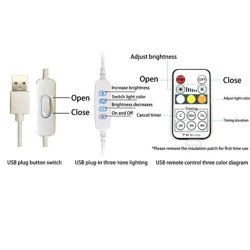 zeitgenössische kreative Linie Pilz Aluminium Silikon USB LED Tischlampe für Schlafzimmer