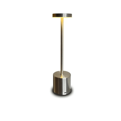 LoraGlow Schreibtischlampe | Metall, LED, dimmbar, USB wiederaufladbar