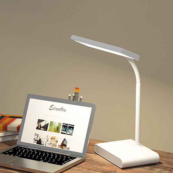 Einfache Touch-USB-Quadratische Dimmbare LED-Schreibtischlampe