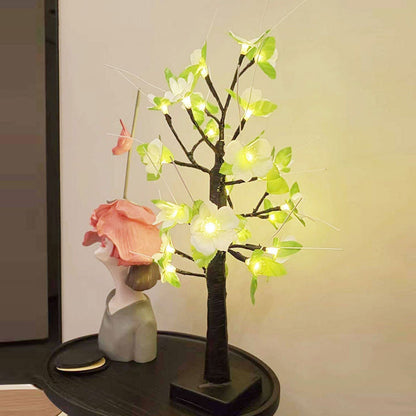 Baum LED Birke Baum dekoratives Licht LED Tischlampe