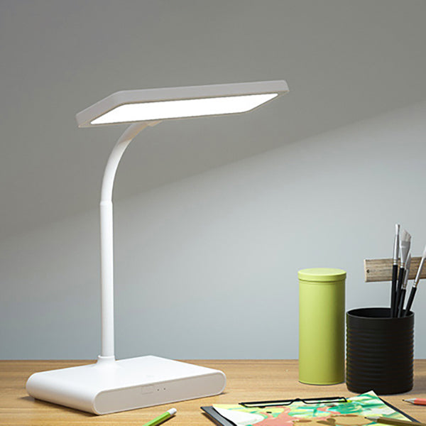 Einfache Touch-USB-Quadratische Dimmbare LED-Schreibtischlampe