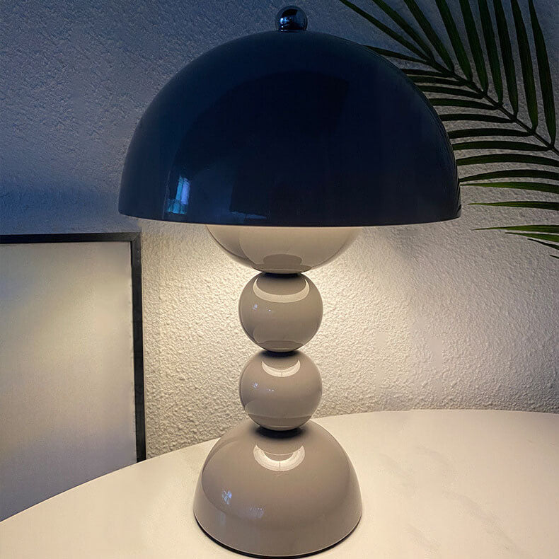 Nordic Mushroom Rund Pod 1-Licht Tischlampe