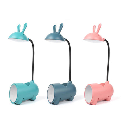 Cartoon Kreative Kaninchen LED Touch USB Stifthalter Schreibtischlampe