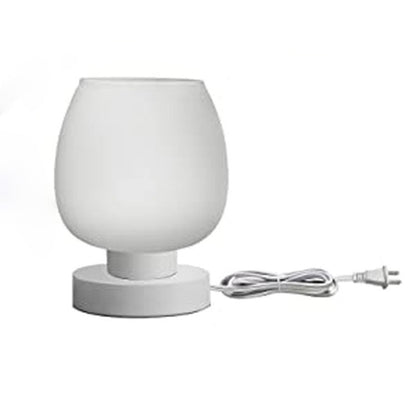 Moderne Minimalistische Flache Runde Glas Eisen 1-Lampe Tischleuchte Für Wohnzimmer