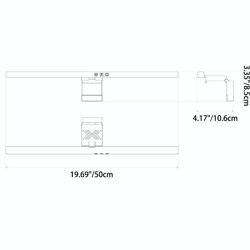 Computer Laptop Monitor Anti-Blaulicht E-Reading LED USB Bildschirmlampe