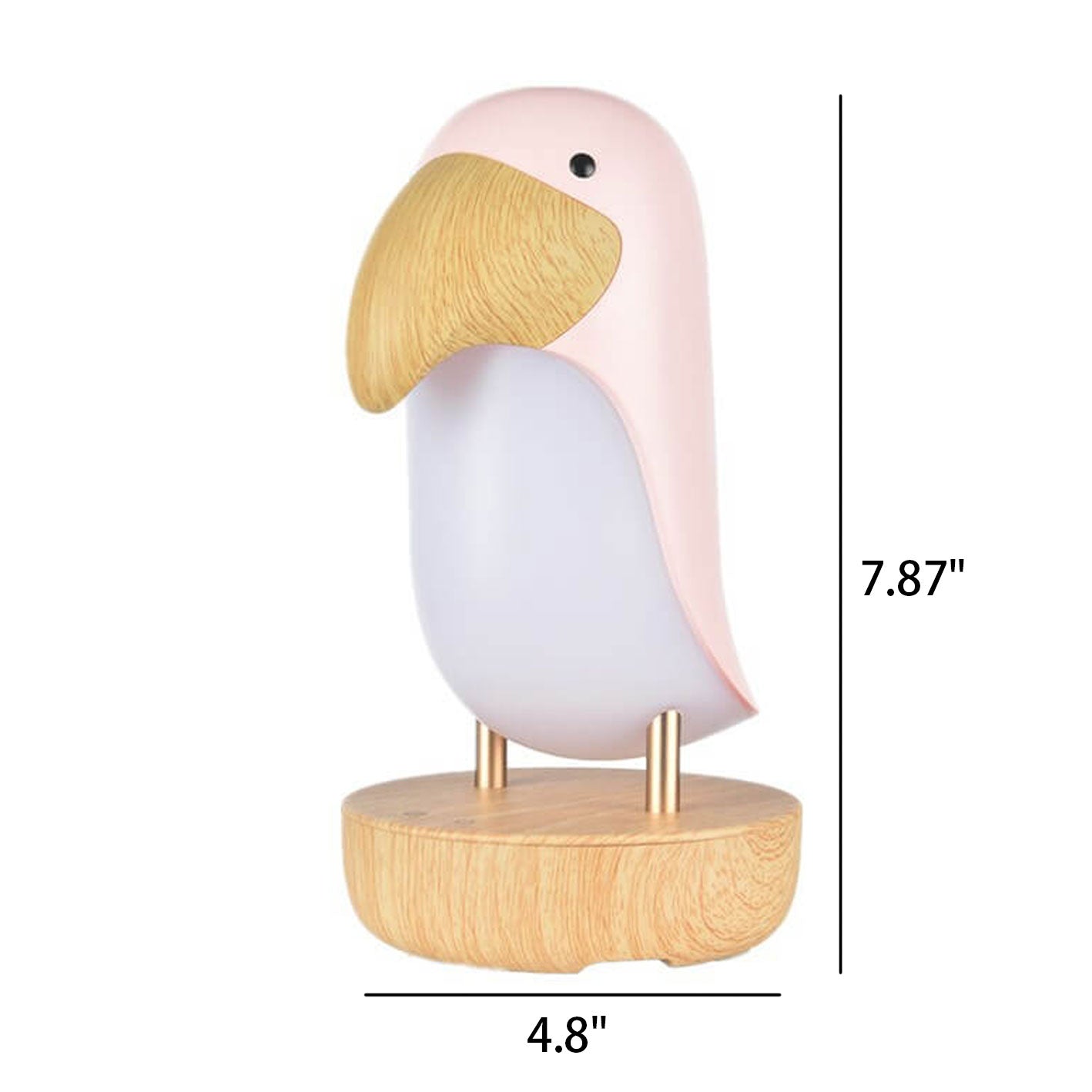 Creative Bird USB Wiederaufladbare Bluetooth Nachtlicht Tischlampe