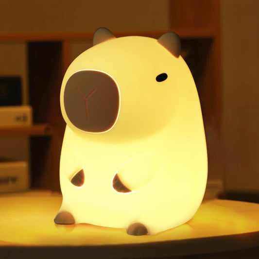 CapySnuggle Nachtlicht - Warmes Licht im Capybara Design