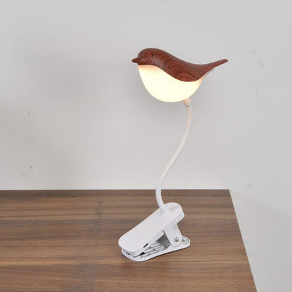 Kreative Vogel Clip USB-betriebene LED Nachtlicht Tischlampe