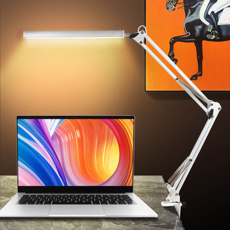 LED faltbare lange Arm Clip Augen schützende USB Leselampe