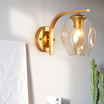 Moderne Glas Kreativ Multi-Stil 1-Licht Wand Sconce Lampe