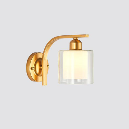 Moderne Glas Kreativ Multi-Stil 1-Licht Wand Sconce Lampe