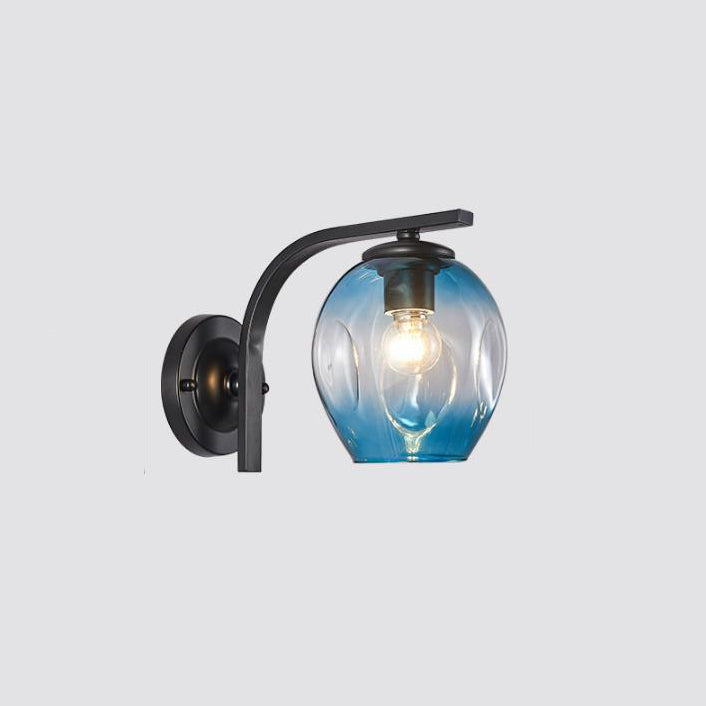 Moderne Glas Kreativ Multi-Style 1-licht Wand Sconces Lampe