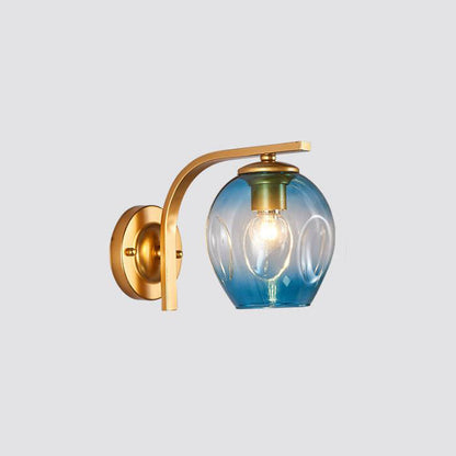 Moderne Glas Kreativ Multi-Style 1-licht Wand Sconces Lampe