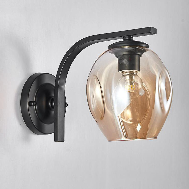 Moderne Glas Kreativ Multi-Stil 1-Licht Wand Sconce Lampe