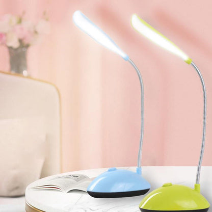 Kreative Mini Macaron Plastik LED Faltbare Augenpflege Batterietischlampe