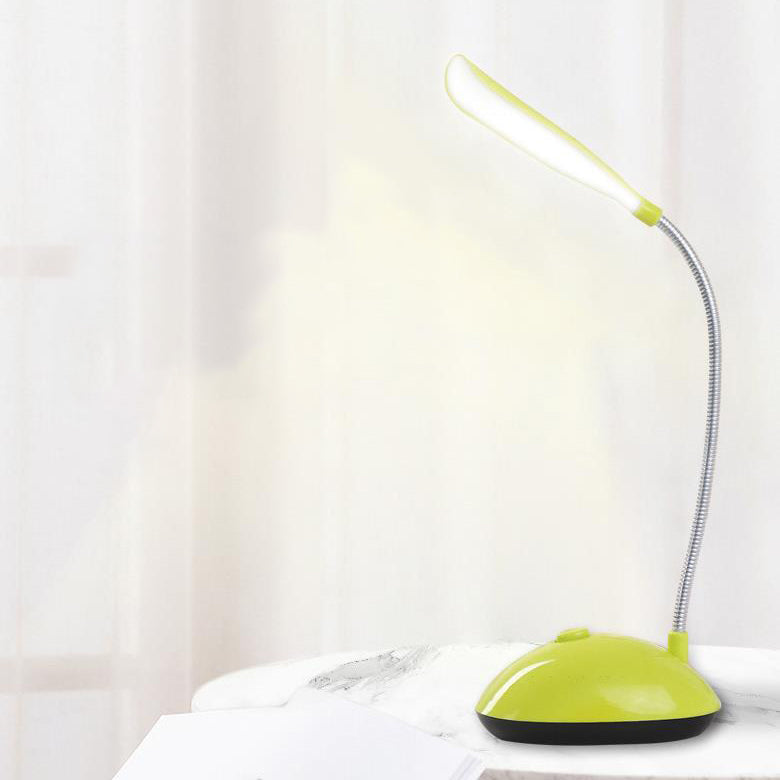 Kreative Mini Macaron Plastik LED Faltbare Augenpflege Batterietischlampe