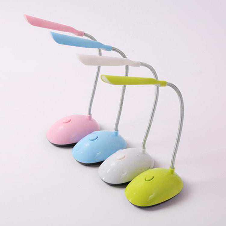 Kreative Mini Macaron Plastik LED Faltbare Augenpflege Batterietischlampe