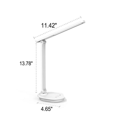 Moderne doppelte faltbare Augenpflege kabellose wiederaufladbare LED Schreibtischlampe