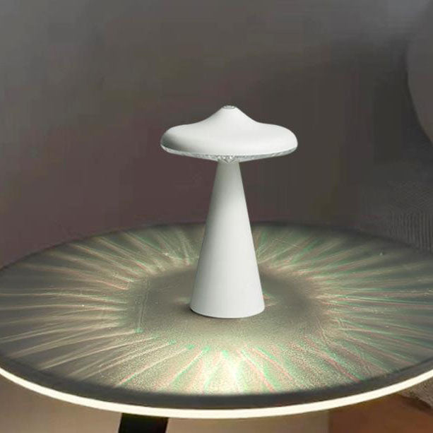 Moderne kreative Pilz UFO LED Ambientelampe Tischlampe