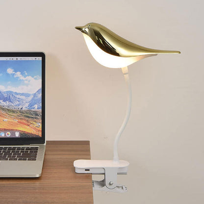 Kreative Vogel Clip USB-betriebene LED Nachtlicht Tischlampe