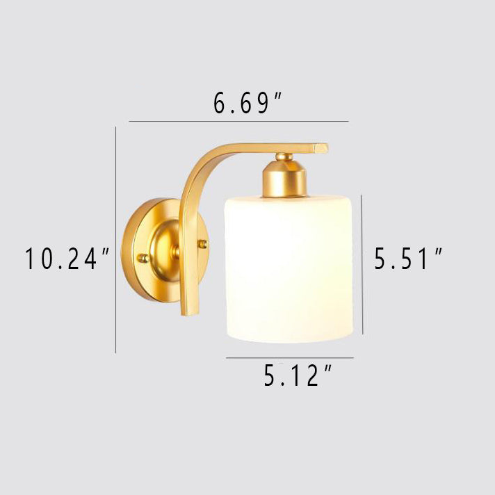 Moderne Glas Kreativ Multi-Style 1-licht Wand Sconces Lampe