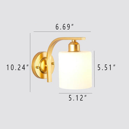 Moderne Glas Kreativ Multi-Style 1-licht Wand Sconces Lampe