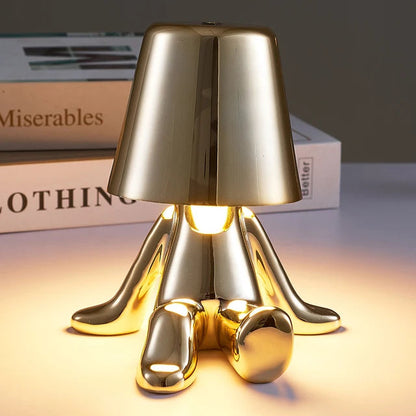 Golden | Tischlampe | Einzigartiger Stil | Ambientebeleuchtung