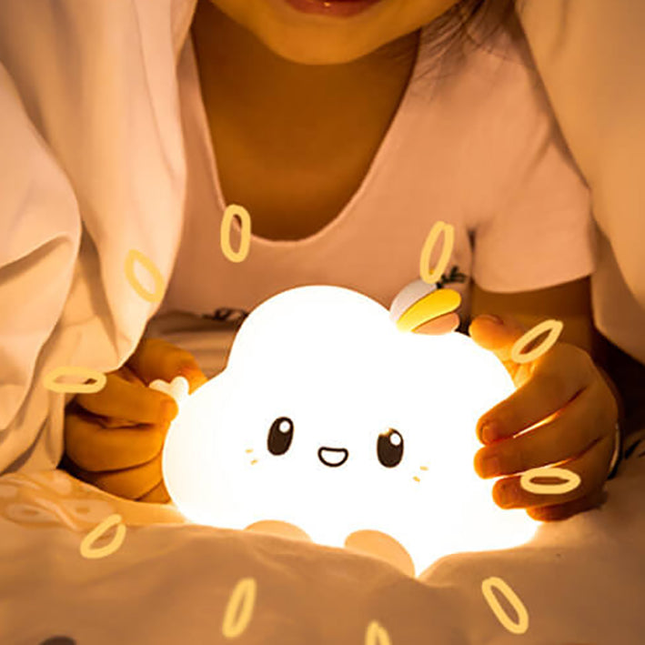 Moderne Silikon Kreativ Cloud Design Nachtlicht LED Tischlampe