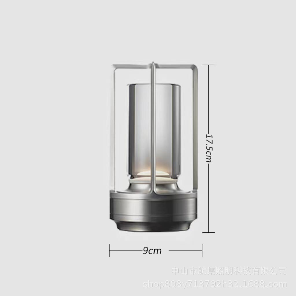 Elva - Leuchtbare Wasserfeste und tragbare Kristall Tischlampe